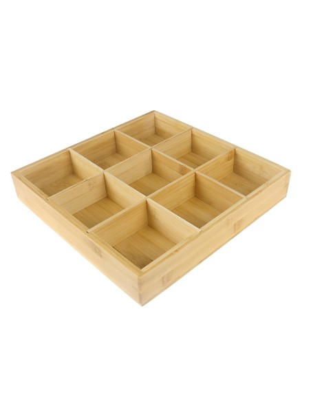 CAJA ORGANIZADORA DE BAMBÚ PERSONALIZADA