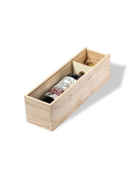 CAJA DE PRESENTACIÓN VINO BOTELLA PERSONALIZADA