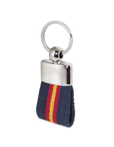 LLAVERO BANDERA ESPAÑA CINTURON