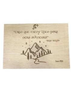 TABLA DE MADERA 30X21CM