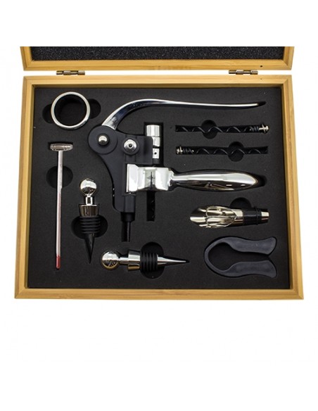 SET PROFESIONAL DE BAMBÚ 10PCS