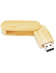 MEMORIA USB DE BAMBÚ 16GB 2