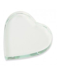 VIDRIO EN FORMA DE CORAZON