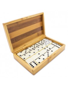 DOMINO CAJA DE BAMBÚ