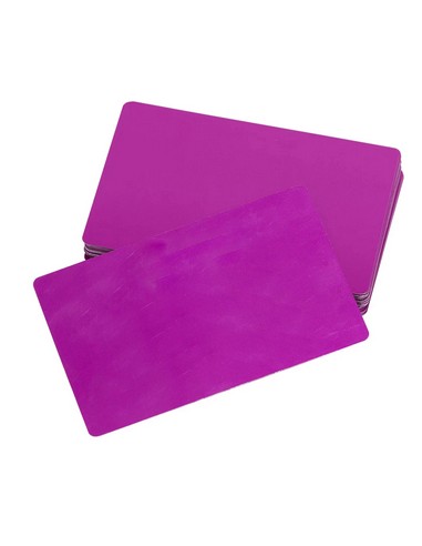 TARJETAS DE VISITA ALUMINIO PACK 50 -...