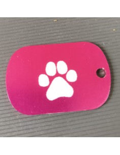 CHAPA PARA PERROS - 38x25x1mm 2