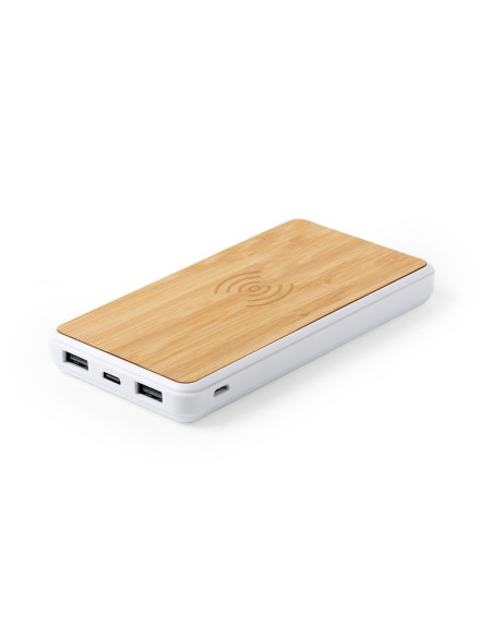 POWER BANK CON CARGADOR INALAMBRICO INTEGRADO