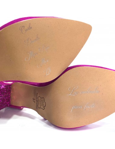 GRABADO ZAPATO NOVIA