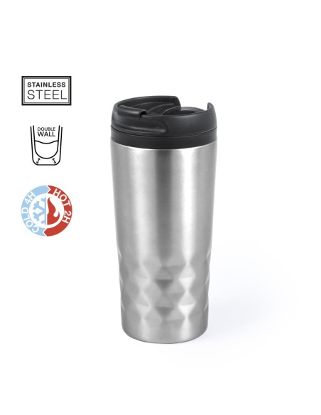 VASO TERMICO DRITOX PLATEADO