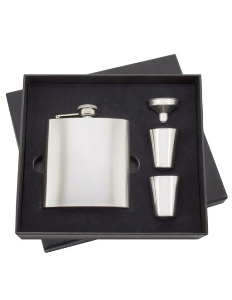 SET PETACA LICORERA Y VASOS PERSONALIZADA