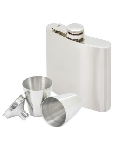 SET PETACA LICORERA Y VASOS...