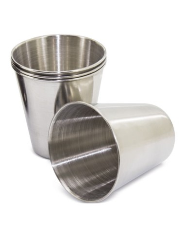 SET 4 VASOS PORTATIL PERSONALIZADO