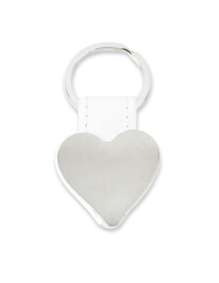 LLAVERO METALICO FORMA CORAZON