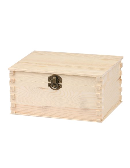 CAJA DE MADERA  15.8x11x8 CM