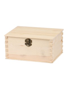 CAJA DE MADERA  12.5X8X6.5 CM