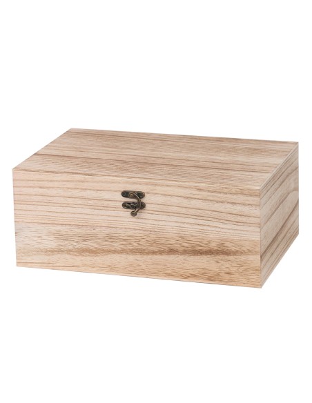 CAJA DE MADERA GRABADA 14X8X5.5 CM