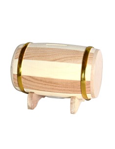 HUCHA GRABADA DE MADERA...