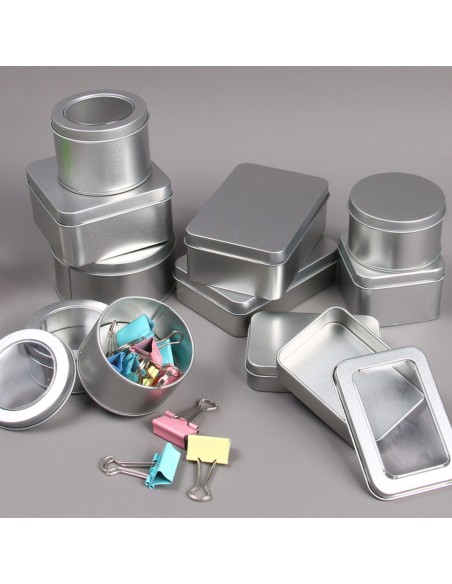 CAJA METÁLICA PERSONALIZADA RECTANGULAR 10.7*7*4CM