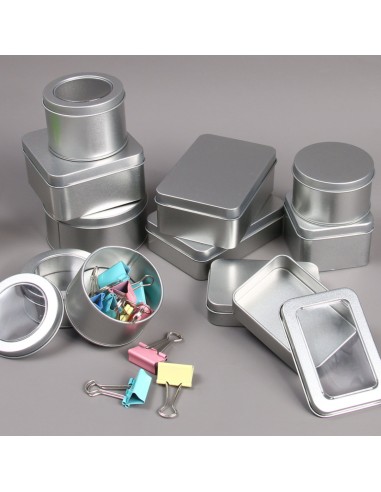 CAJA METÁLICA PERSONALIZADA CUADRADA...